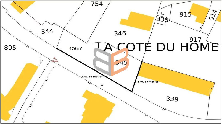 Ma-Cabane - Vente Terrain Villerupt, 476 m²