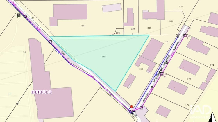 Ma-Cabane - Vente Terrain Villette-d'Anthon, 5200 m²