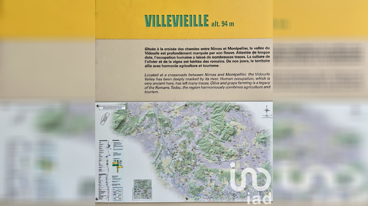 Ma-Cabane - Vente Terrain Villevieille, 471 m²