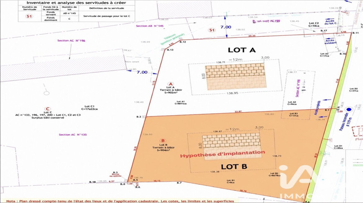 Ma-Cabane - Vente Terrain Villez-sur-le-Neubourg, 904 m²