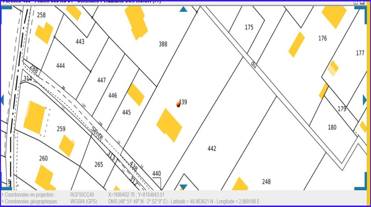 Ma-Cabane - Vente Terrain VILLIERS SUR MORIN, 0 m²