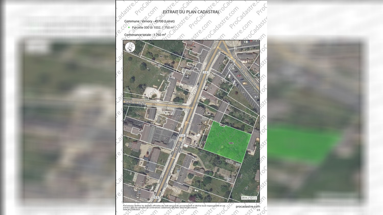 Ma-Cabane - Vente Terrain VIMORY, 1762 m²