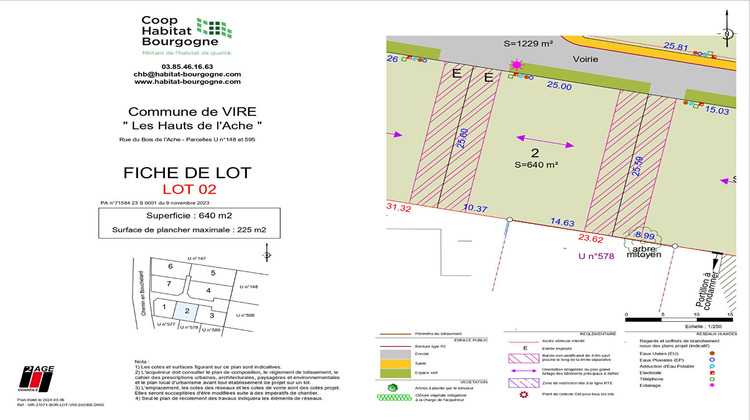 Ma-Cabane - Vente Terrain VIRE, 640 m²
