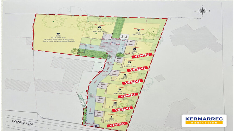 Ma-Cabane - Vente Terrain VITRE, 550 m²