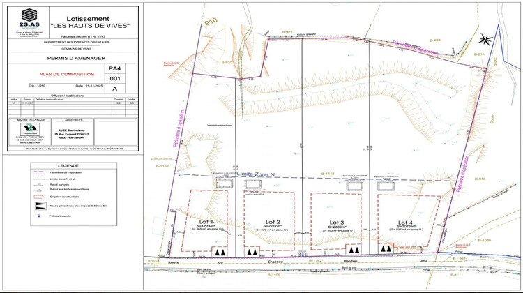 Ma-Cabane - Vente Terrain Vivès, 1723 m²