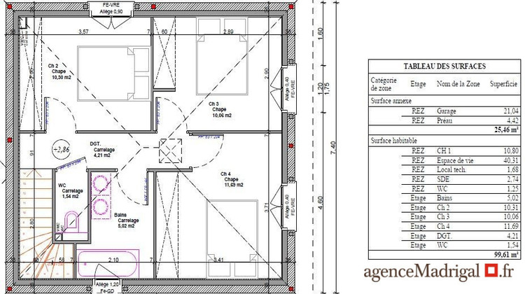 Ma-Cabane - Vente Terrain Voiron, 590 m²