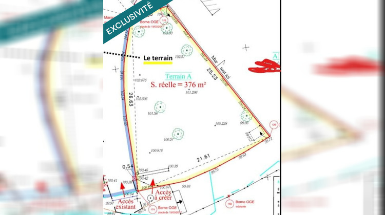 Ma-Cabane - Vente Terrain Voiron, 376 m²