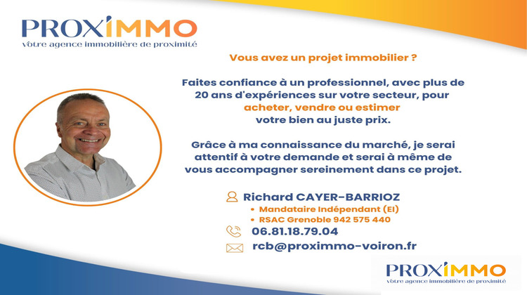 Ma-Cabane - Vente Terrain Voiron, 1049 m²