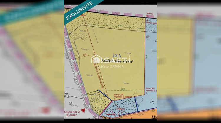Ma-Cabane - Vente Terrain Voreppe, 419 m²