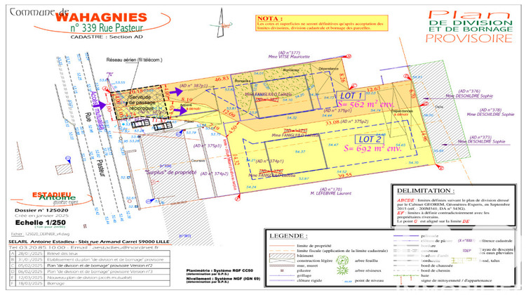 Ma-Cabane - Vente Terrain Wahagnies, 562 m²