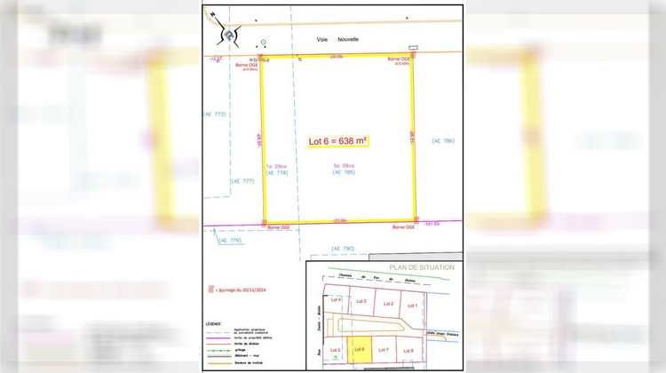 Ma-Cabane - Vente Terrain WARMERIVILLE, 638 m²