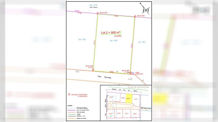 Ma-Cabane - Vente Terrain WARMERIVILLE, 500 m²
