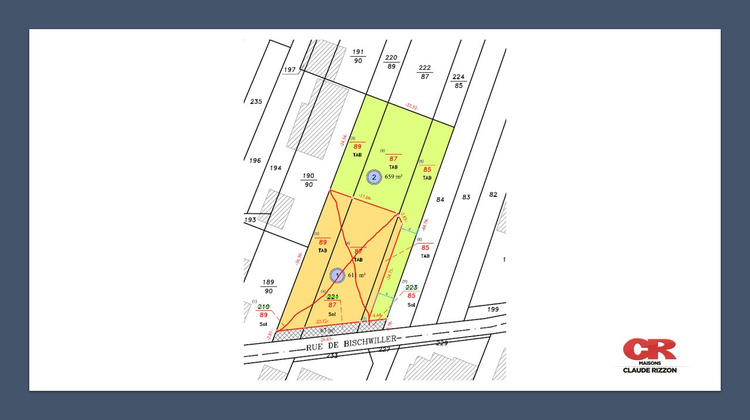Ma-Cabane - Vente Terrain WEITBRUCH, 659 m²