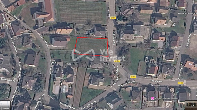 Ma-Cabane - Vente Terrain Wettolsheim, 1000 m²