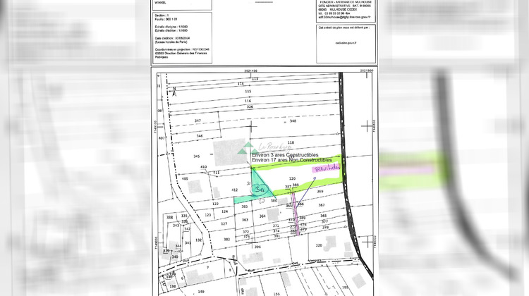 Ma-Cabane - Vente Terrain Winkel, 2086 m²