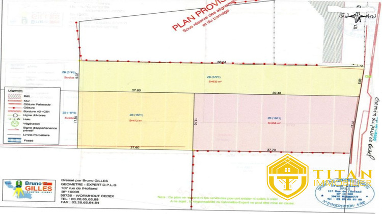 Ma-Cabane - Vente Terrain Wylder, 1732 m²