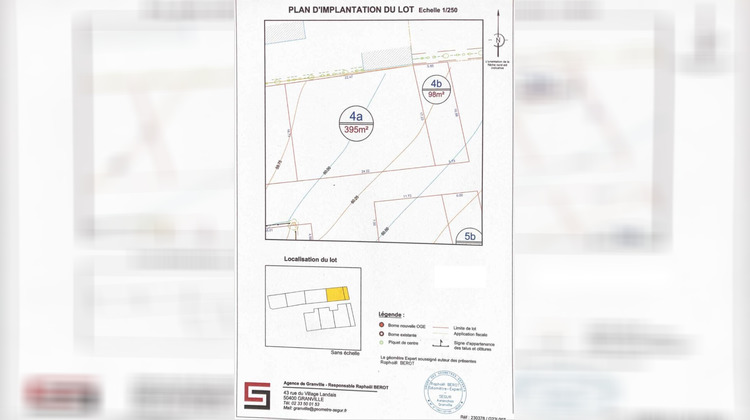 Ma-Cabane - Vente Terrain YQUELON, 493 m²