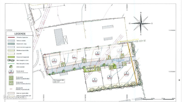 Ma-Cabane - Vente Terrain YQUELON, 493 m²