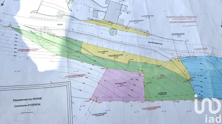 Ma-Cabane - Vente Terrain Yzeron, 2117 m²