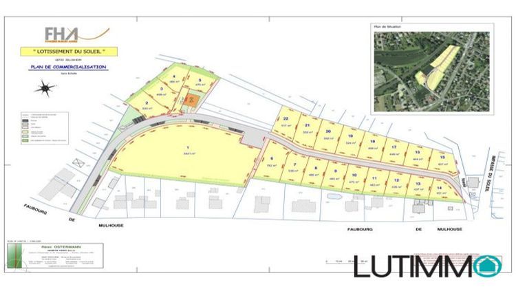 Ma-Cabane - Vente Terrain Zillisheim, 486 m²