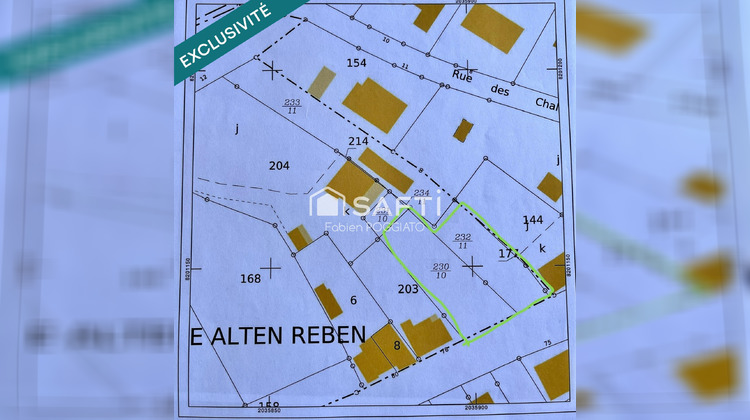 Ma-Cabane - Vente Terrain Zinswiller, 738 m²