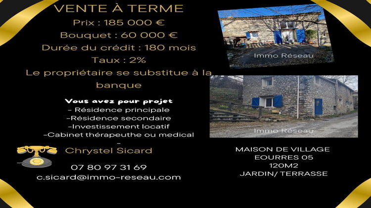 Ma-Cabane - Vente Viager EOURRES, 120 m²