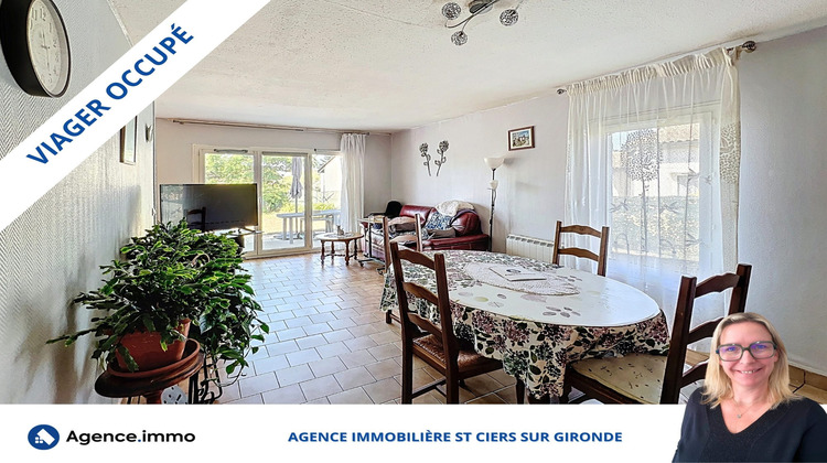 Ma-Cabane - Vente Viager Saint-Ciers-sur-Gironde, 104 m²