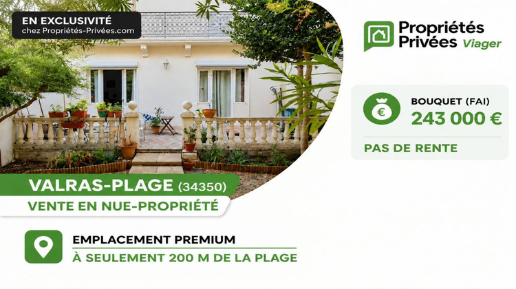 Ma-Cabane - Vente Viager VALRAS PLAGE, 148 m²